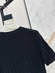 HERMES 26S SHORT SLEEVE SWEATER 546