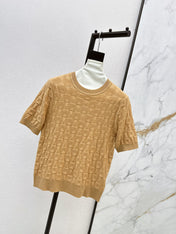 HERMES 26S SHORT SLEEVE SWEATER 545
