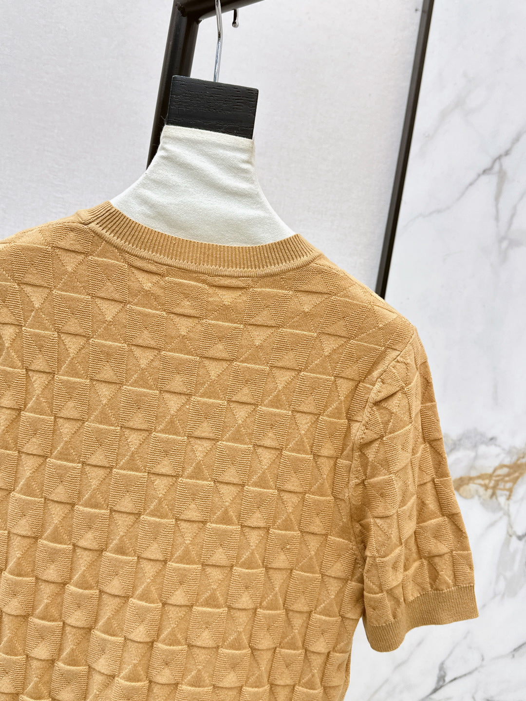 HERMES 26S SHORT SLEEVE SWEATER 545