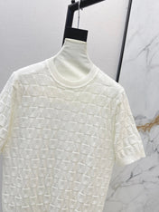 HERMES 26S SHORT SLEEVE SWEATER 544