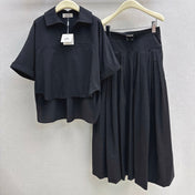 HERMES 26S SHIRT AND SKIRT SET 525
