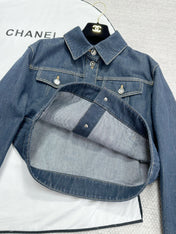 CC 25 Jacket Blue Denim Cotton