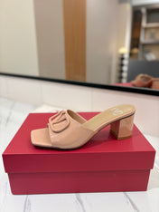 VALENTINO 26S HIGH-HEEL SANDALS 60 MM IN NUDE PINK PATENT CALFSKIN