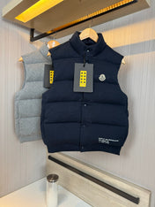 MONCLER 25S DOWN VEST IN GRAY 065