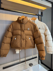 MONCLER 25S CONVERTIBLE JACKET IN BROWN 035