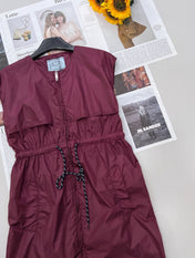 PRADA 25S ELASTIC WAIST SKIRT 305