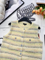 CHANEL 25S KNITTED VEST 509