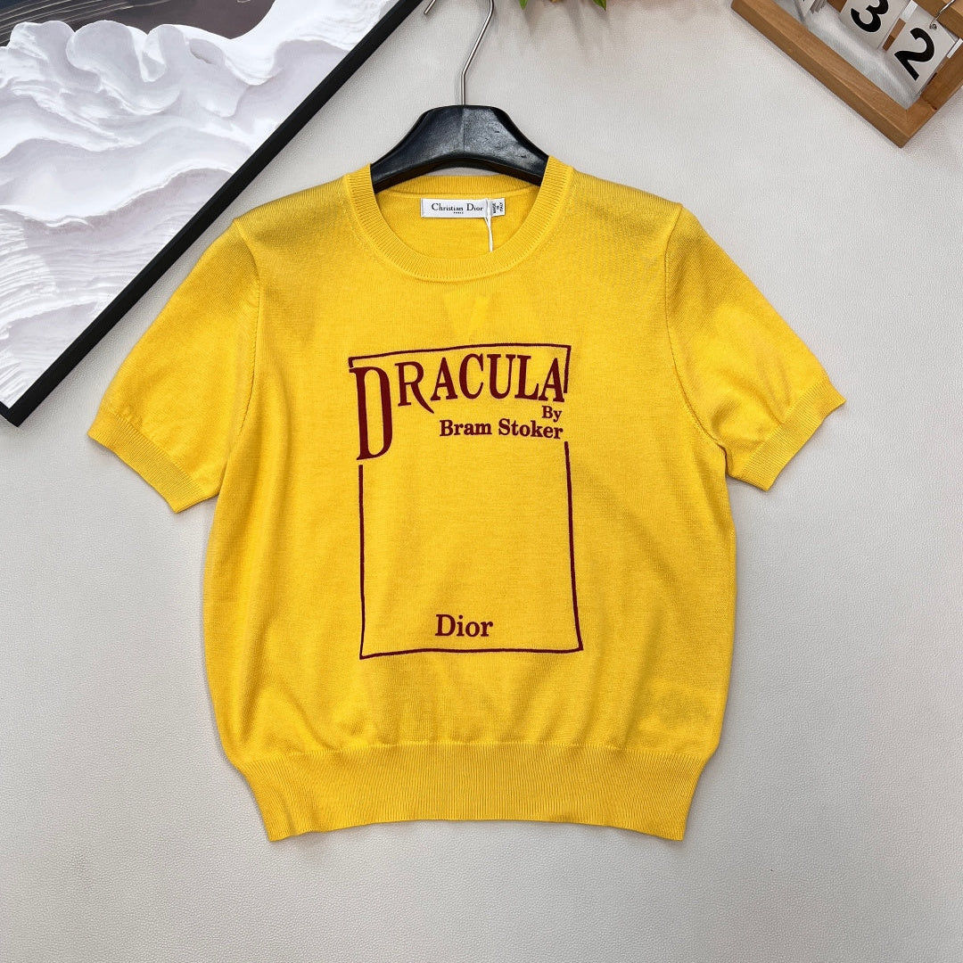 DIOR 26S SHORT-SLEEVE CREW NECK T-SHIRT 942