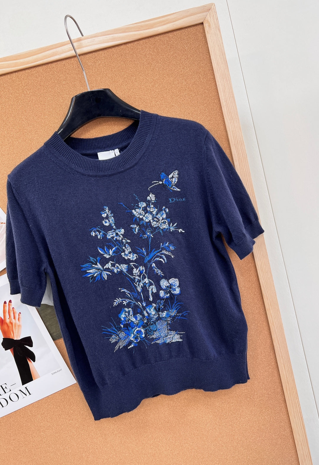 DIOR 26S SHORT-SLEEVE SWEATER 1193