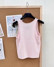 CELINE 26S SEQUIN KNIT TANK TOP 141