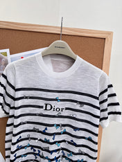 DIOR 26S SHORT-SLEEVED SWEATER 1269