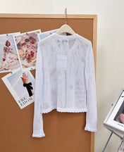 CHANEL 26S OPEN KNIT CARDIGAN STYLE 1243
