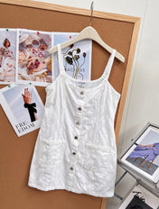 CHANEL 26S DENIM CAMI DRESS 1411