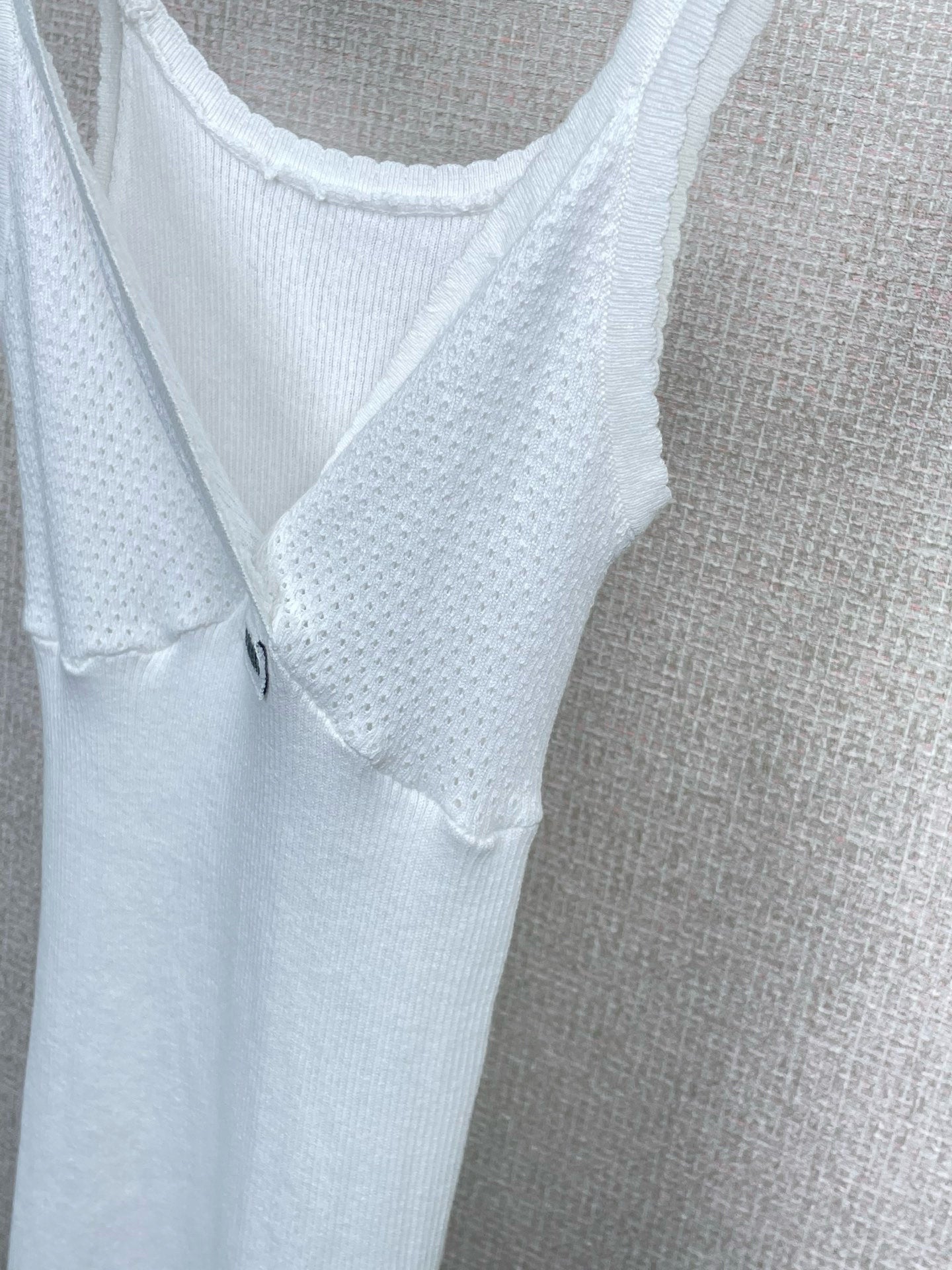 MIUMIU KNITTED COTTON CAMI STYLE 233