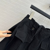 PRADA BLACK A-LINE SKIRT 264358