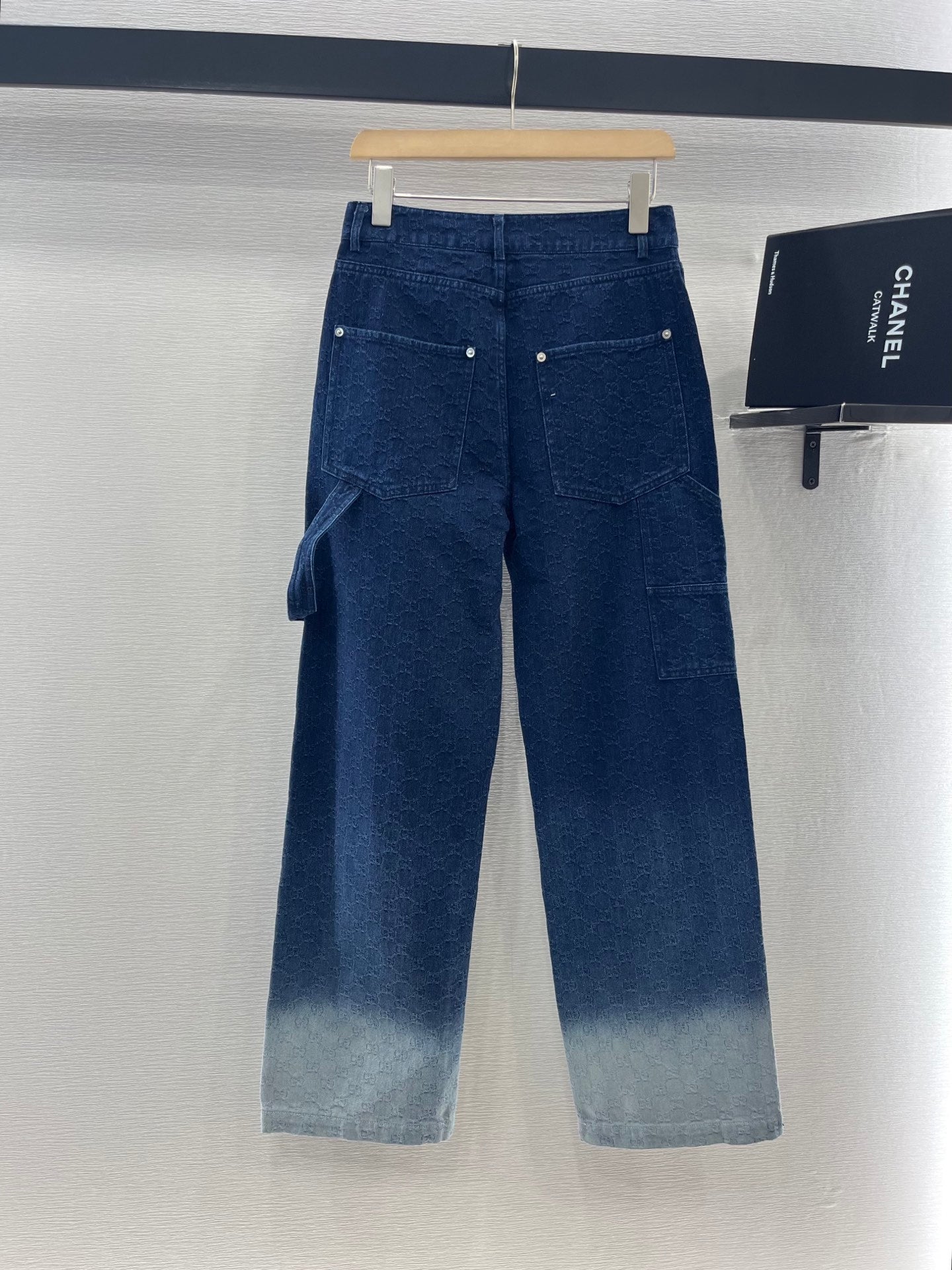 GUCCI CLASSIC JACQUARD GRADIENT JEANS