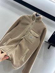 MONCLER 25S JACKET IN BROWN 307588