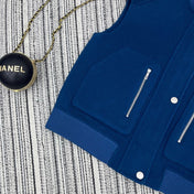 HERMES 25S SLEEVELESS JACKET 305