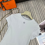HERMES 26S SHORT SLEEVED CREW NECK T-SHIRT 494