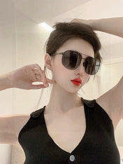 NAVIGATOR FRAME SUNGLASSES 7515 IN METAL
