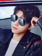 NAVIGATOR FRAME SUNGLASSES G0227 IN METAL
