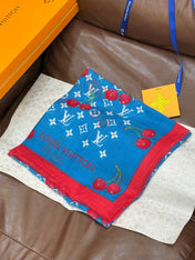 LV SCARF 140 CM IN CASHMERE 721494