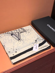 CHANEL 25S SCARF 140 CM IN CASHMERE SILK 941832