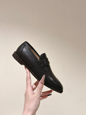 LP LOAFERS 25S IN ESPRESSO BROWN LAMBSKIN