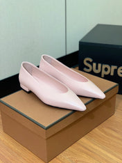 LP REBECCA BALLERINAS PASTEL PINK CALFSKIN