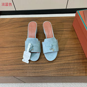 LP HIGH HEELS 25S IN SKY BLUE SUEDE