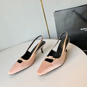 SL BLADE SLINGBACK PINK NUDE SATIN