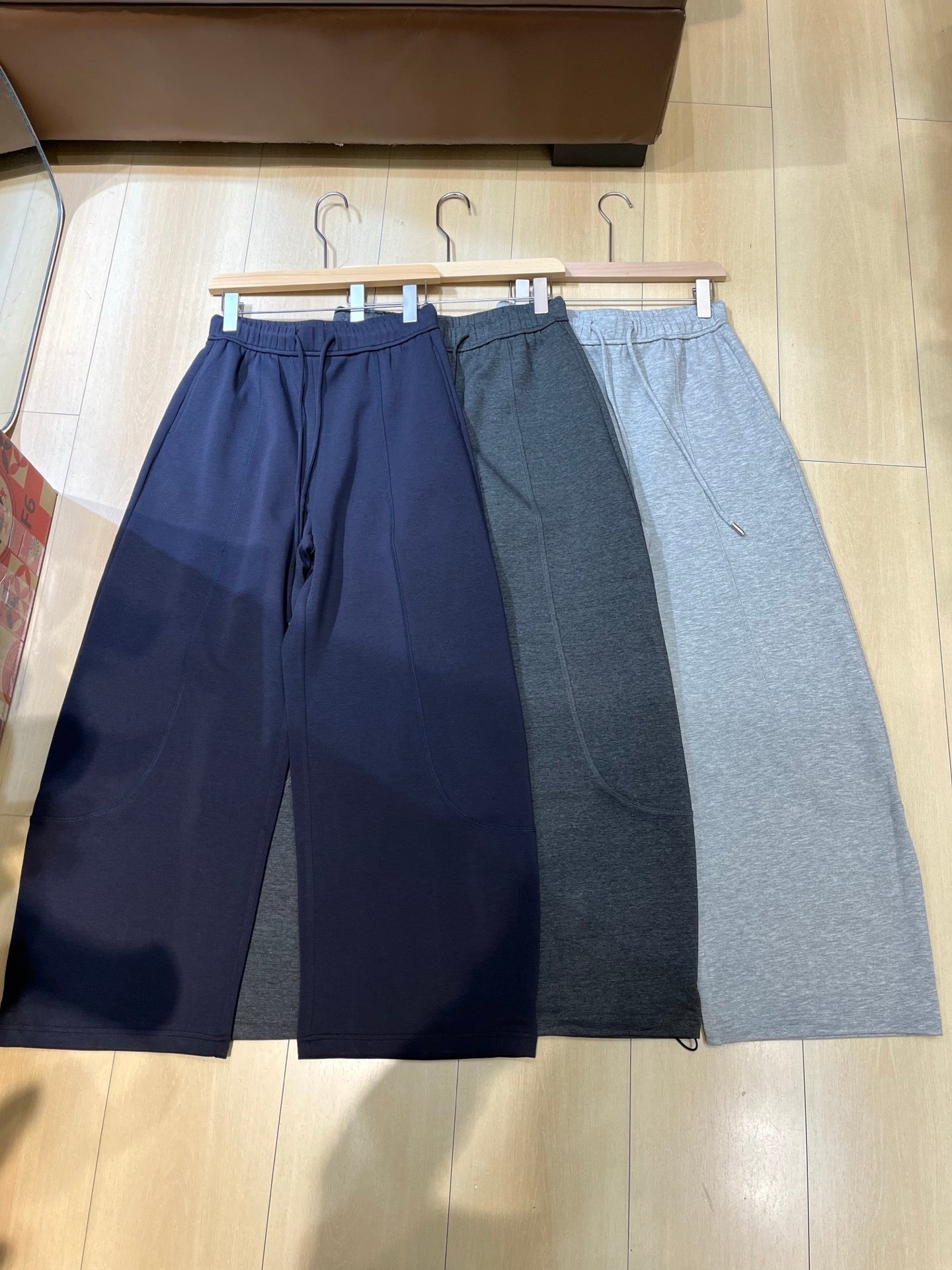 LORO PIANA 26S BARREL LEG WIDE PANTS 853