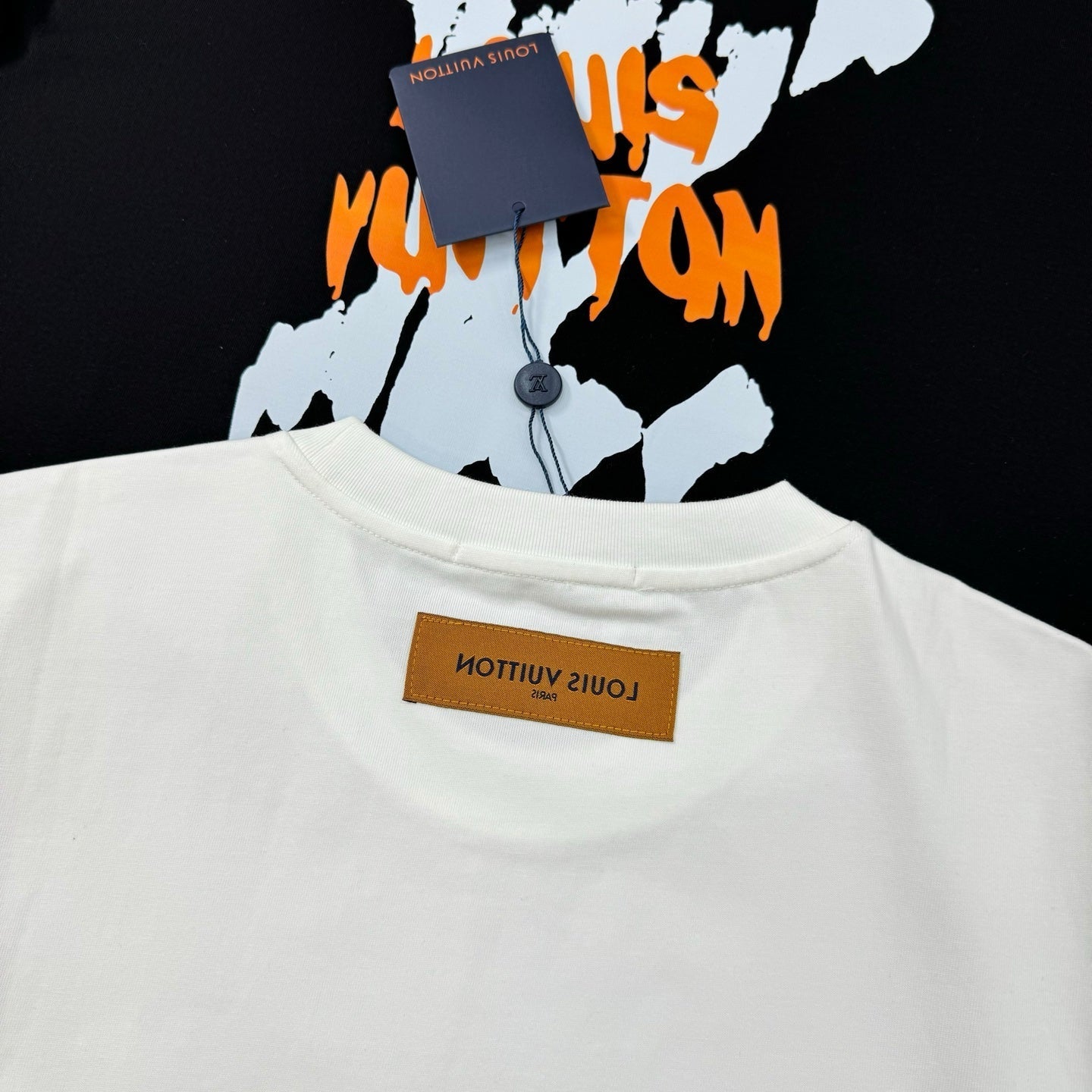 LV T-SHIRT IN WHITE PURE COTTON 238788