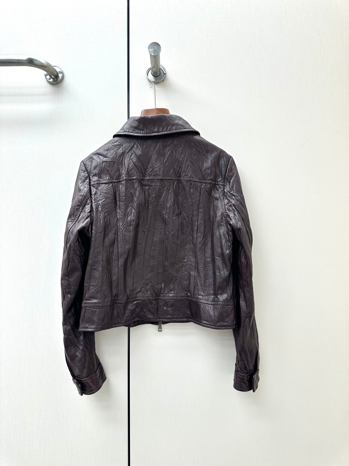 MIUMIU 26S LEATHER JACKET 1318
