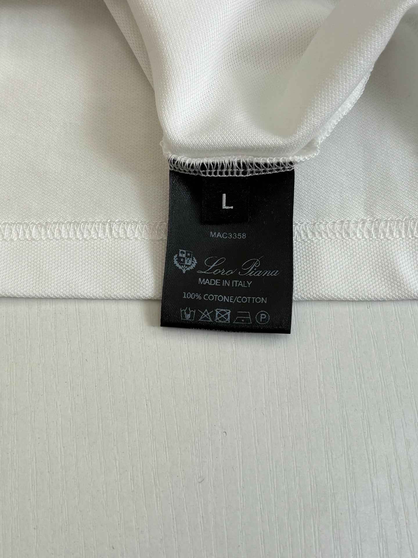 LORO PIANA 26S SHORT SLEEVE POLO SHIRT 724