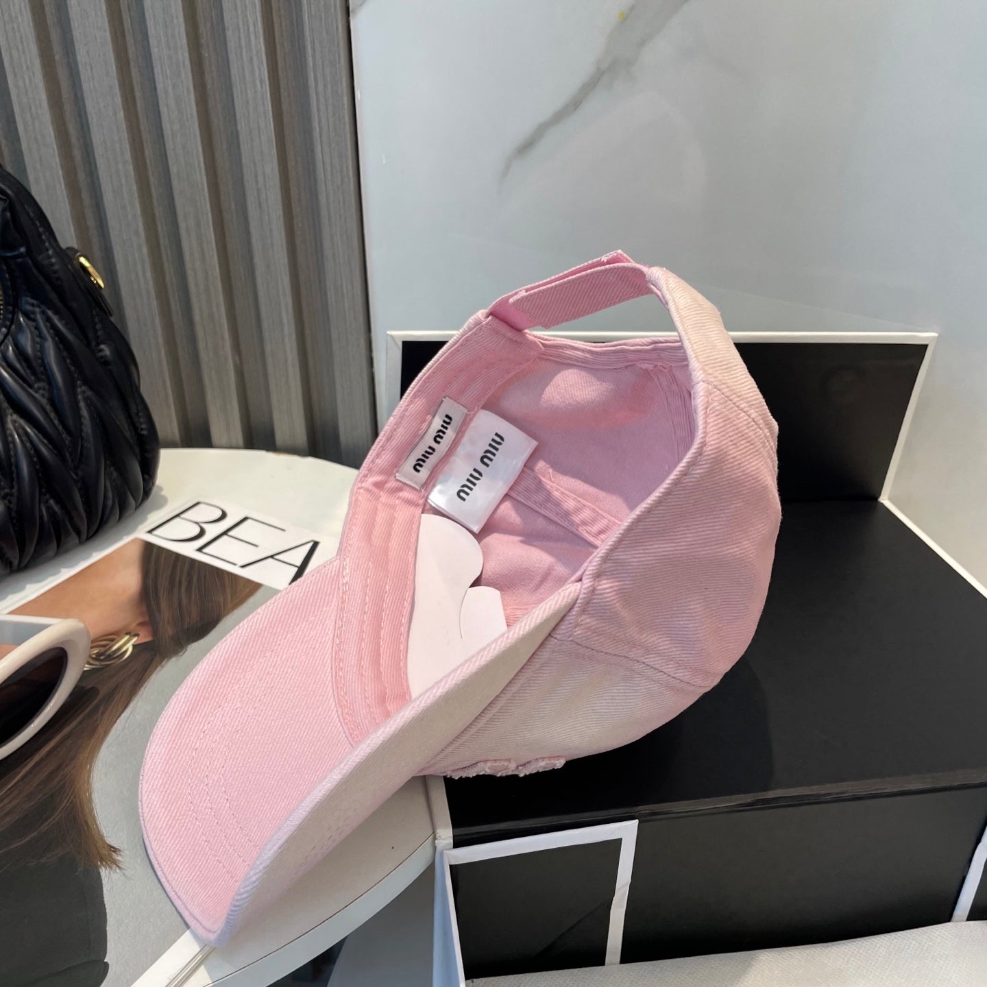 MIUMIU BASEBALL CAP STYLE 34