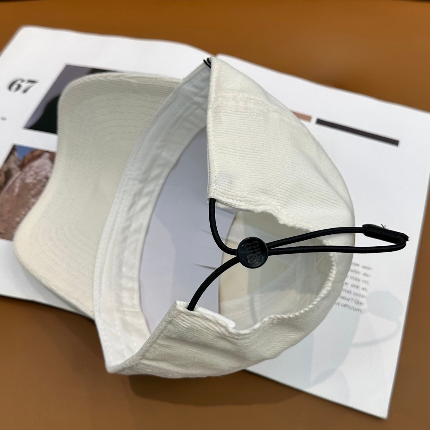 MIUMIU VELVET BASEBALL CAP STYLE 58