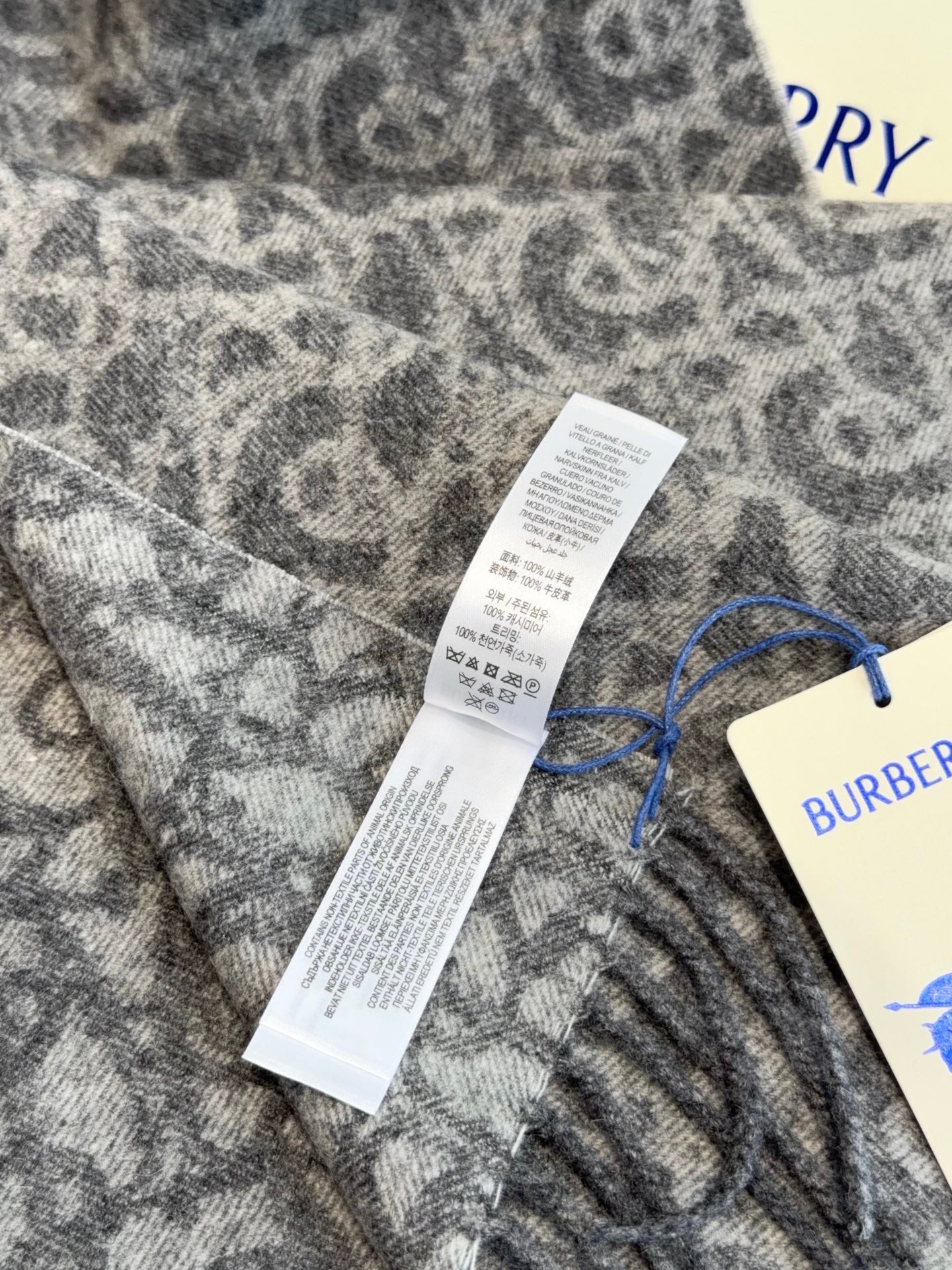 DIOR 26S SCARF 168 IN CASHMERE 504349