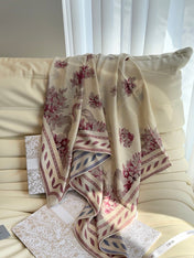 DIOR 26S SCARF 140 IN CASHMERE AND SILK 513569