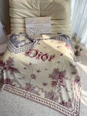 DIOR 26S SCARF 140 IN CASHMERE AND SILK 513569