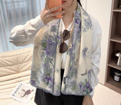 DIOR 26S SCARF 140 IN CASHMERE AND SILK 513570