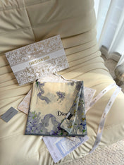 DIOR 26S SCARF 140 IN CASHMERE AND SILK 513570