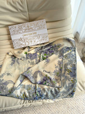 DIOR 26S SCARF 140 IN CASHMERE AND SILK 513570