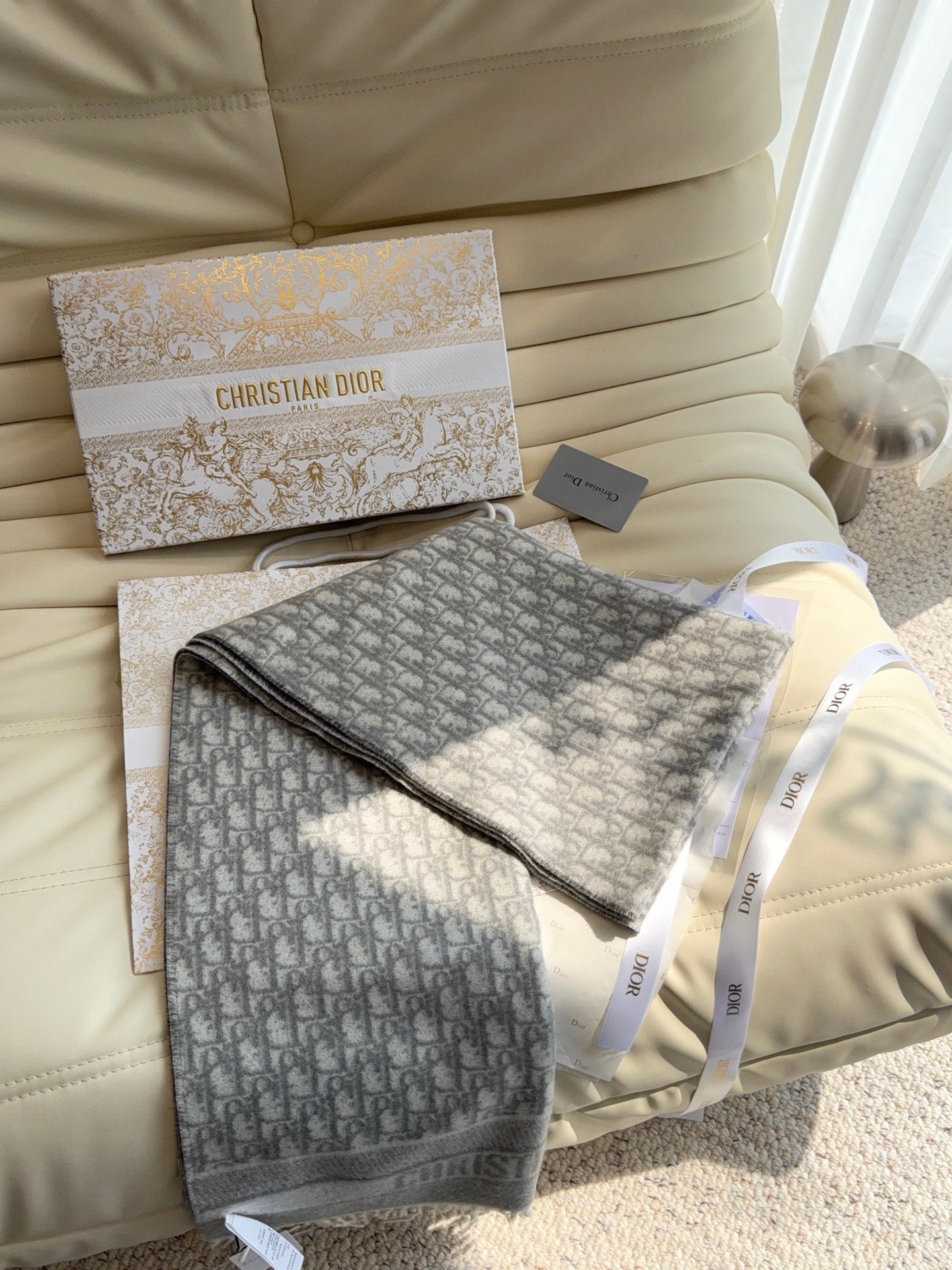 DIOR 26S SCARF IN CASHMERE 511144