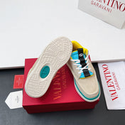 VALENTINO 25S RUNBOOT SNEAKERS IN MULTICOLOR LAMBSKIN