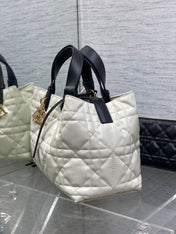 ALWAYS MINI 28 BAG IN WHITE MIX BLACK MACROCANNAGE CALFSKIN