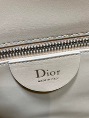 DIOR 26S MEDIUM BAG 31 IN BEIGE SUEDE