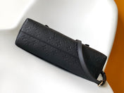 LV 25S BABYLONE TOTE BAG 32 IN BLACK CALFSKIN GOLD HARDWARE