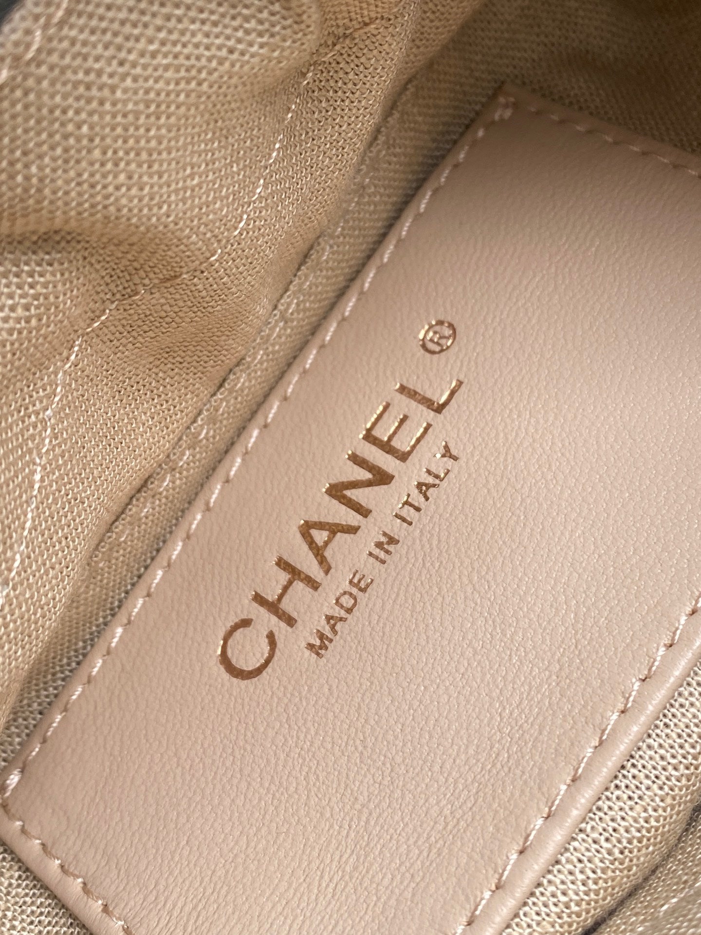 CHANEL 26S QUILTED HOBO BAG 27 IN PALE BLUE CALFSKIN GOLD HARDWARE