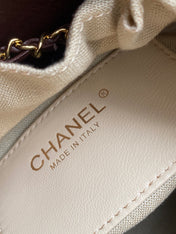CHANEL 26S QUILTED HOBO BAG 27 IN BURGUNDY RED CALFSKIN GOLD HARDWARE